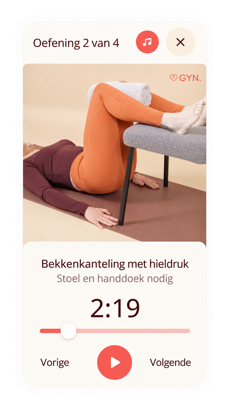 GYN oefening